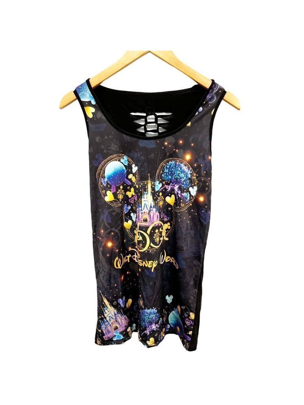 Disney's 50th Anniversary Walt Disney World Workout Set Tank Top and Leggings